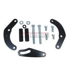 Black Bbc Swp Power Steering Pump Bracket Kits Saginaw Gm A Can Bb Chevy 396 454 Black Bbc Swp Power Steering Pump Bracket Kits Saginaw Gm A Can Bb Chevy 396 454
