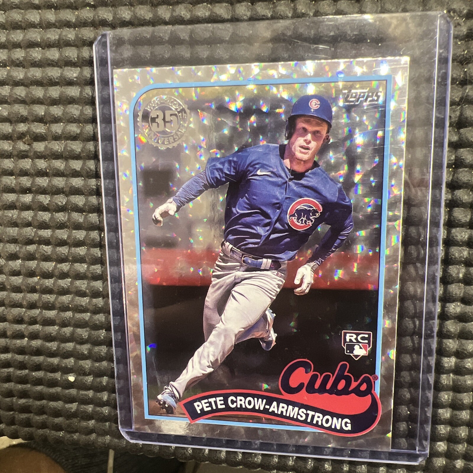 2024 Topps 1989 Topps Baseball FOIL #89B2-5 Pete Crow-Armstrong (RC) CHROME