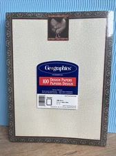 Stationary Acid Free Chicken Computer Printer Paper 100 Sheets Hen Border