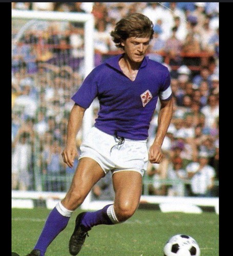 Maglia Fiorentina 1972/73 Giancarlo Antognoni Calcio Acrilico Vintage Lanetta - Foto 10 di 10