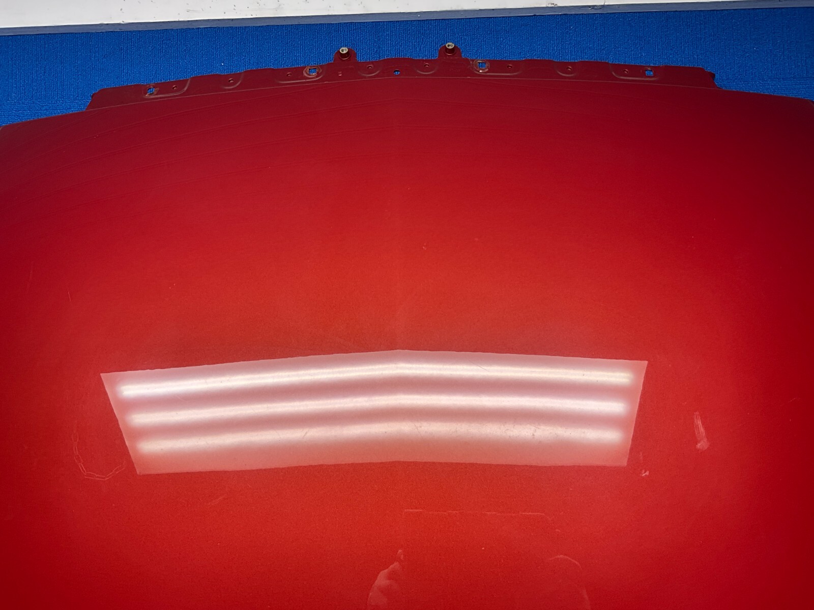2003 - 2010 BENTLEY CONTINENTAL GT GTC FRONT HOOD BONNET COVER PANEL RED OEM