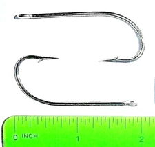 100ct 91706N Nickel Needle Point 5/0 SPINNERBAIT HOOKS Bass Fishing Spinnerbaits