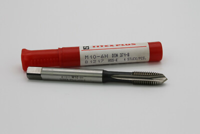 Titex Plus M10 6H HSS-E DIN 371-B Gewindebohrer Maschinengewindebohrer