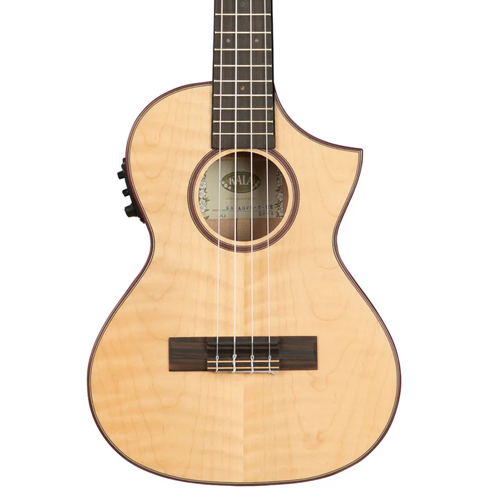 Kala KA-ASFM-T-CE Полностью из цельного клена Tenor Cutaway Электрическая с сумкой 71290₽