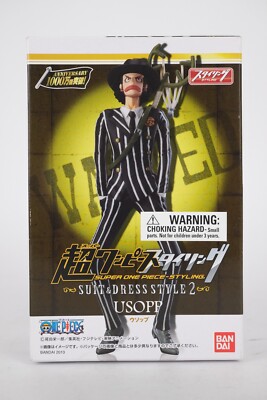 Bandai 2013 Super One Piece Styling Suit & Dress Style 2 Usopp 5  Figure