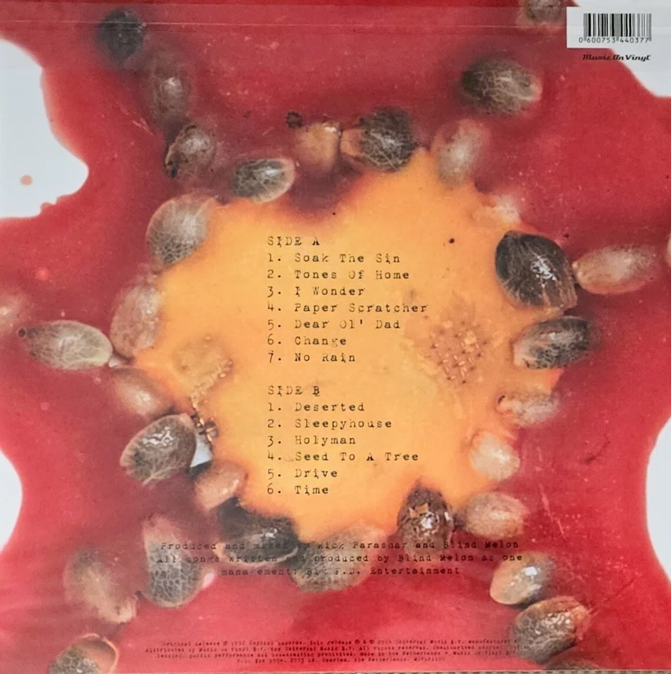 BLIND MELON -  BLIND MELON - 180-GRAM VINYL LP " NEW, SEALED " - Image 2 of 2