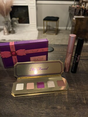 Too Faced YOU'RE A GEM Eyeshadow Palette + Better Than Mascara & Foreplay Primer