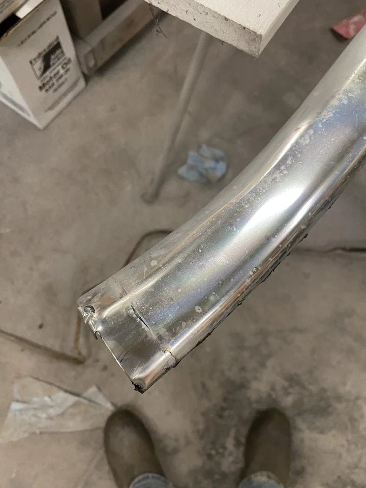 1965 1966 Ford Galaxie HT Interior Top Windshield Header A pillar Molding Trim - Image 2 of 4