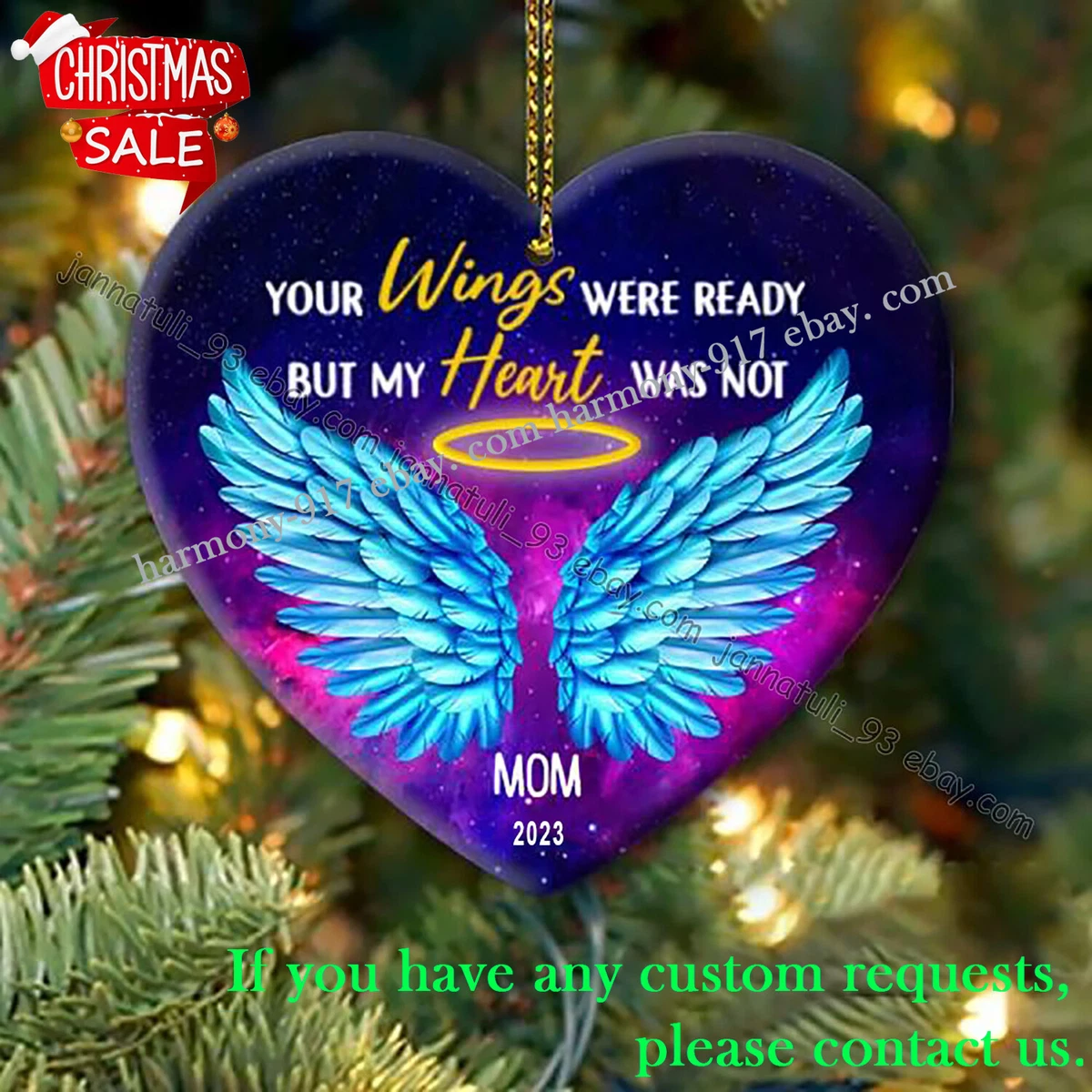 Memorial 2024 christmas ornaments