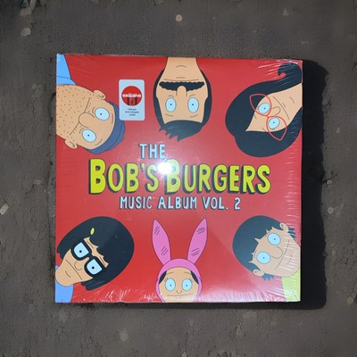 Bob's Burgers Music Album Vol 2 Exclusive Three Vinyl 3 LP + Poster