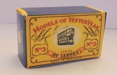Repro Box Matchbox MOY Nr.03 Tramcar