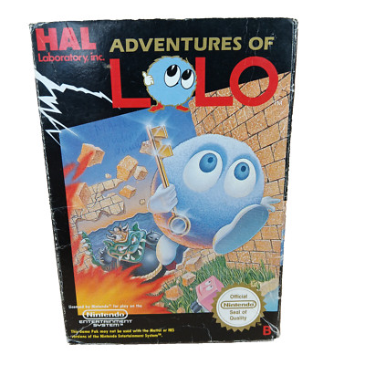 Nintendo NES Adventures of Lolo PAL B - OVP - Ohne Anleitung