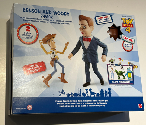 Toy Story 4 Benson und Woody 2er Pack Actionfigur Mattel Disney Pixar NEU! - Bild 4 von 4