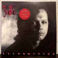 PAUL JANZ - Electricity (A&M Promo) - 12" Vinyl Record LP - EX