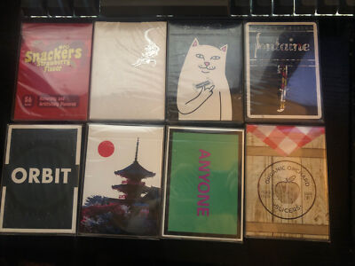 playing cards lot, Fontaine, OPC, Orbit, Anyone, Gemini, Assorted. ALL SEALED