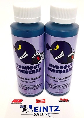 Power Plus Lubricant (2) Blueberry Fuel Fragrance for Car, Motorcycle, ATV, IMCA