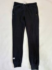 Zara size 11/12 Blue Jogger Pants w/Drawstring zip pockets B37