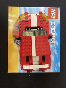 lego creator red car