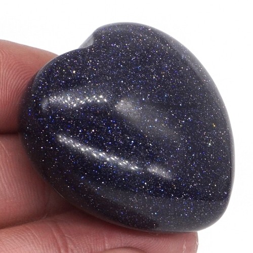 1.5" Love Heart Shape Stone Crystal Carving Palm Stone Reiki Healing Gift Decor - Picture 68 of 101