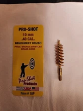 10mm/.40 bronze chamber brush pro shot