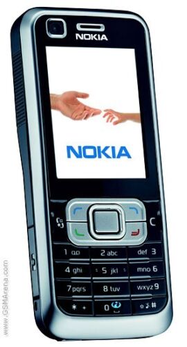 Nokia 6120 Classic - czarny srebrny (odblokowany) telefon komórkowy 6120c simple basic - Zdjęcie 1 z 9