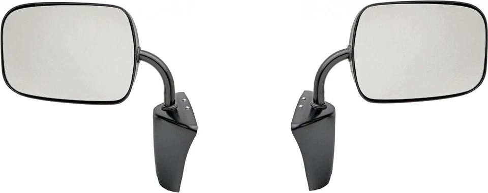 Mirrors For 1973-1987 Chevy GMC Truck Pickup Black Manual Pair Left Right Foto 4 de 4