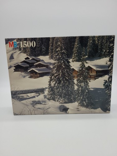 MB Milton Bradley York 1500 piece puzzle NEAR MATREI EAST TIROL AUSTRIA Sealed - Picture 2 of 5