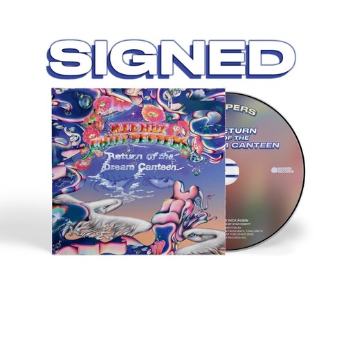 RED HOT CHILI PEPPERS Return of the Dream Canteen Ltd Ed SIGNED CD L@@K! - Picture 2 of 2