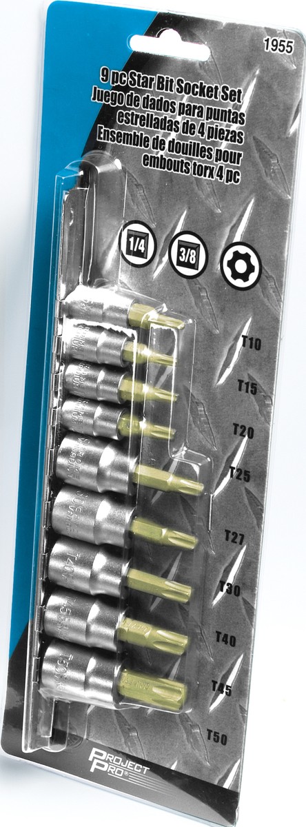**マース** Wilmar 1955 9 Pc Star Bit Socket Set | eBay