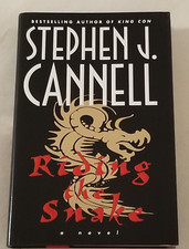 Riding the Snake by Stephen Cannell - AUTOGRAPHED / SIGNED - New Hard Cover