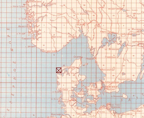 Mapas topográficos militares soviéticos rusos - HURUP (Dinamarca), 1:100 000, edición 1966 - Imagen 6 de 6