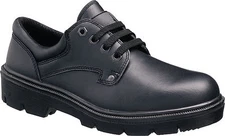 Tuffking 9061 S1P Black Leather Steel Toe Cap Uniform Safety Shoes Work shoes