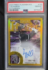 2023 Topps Finest Flashbacks - Finest Intimidators Luis Robert #133...