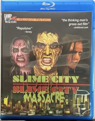Slime City / Slime City Massacre (Blu-ray Double Feature) Cult Horror OOP