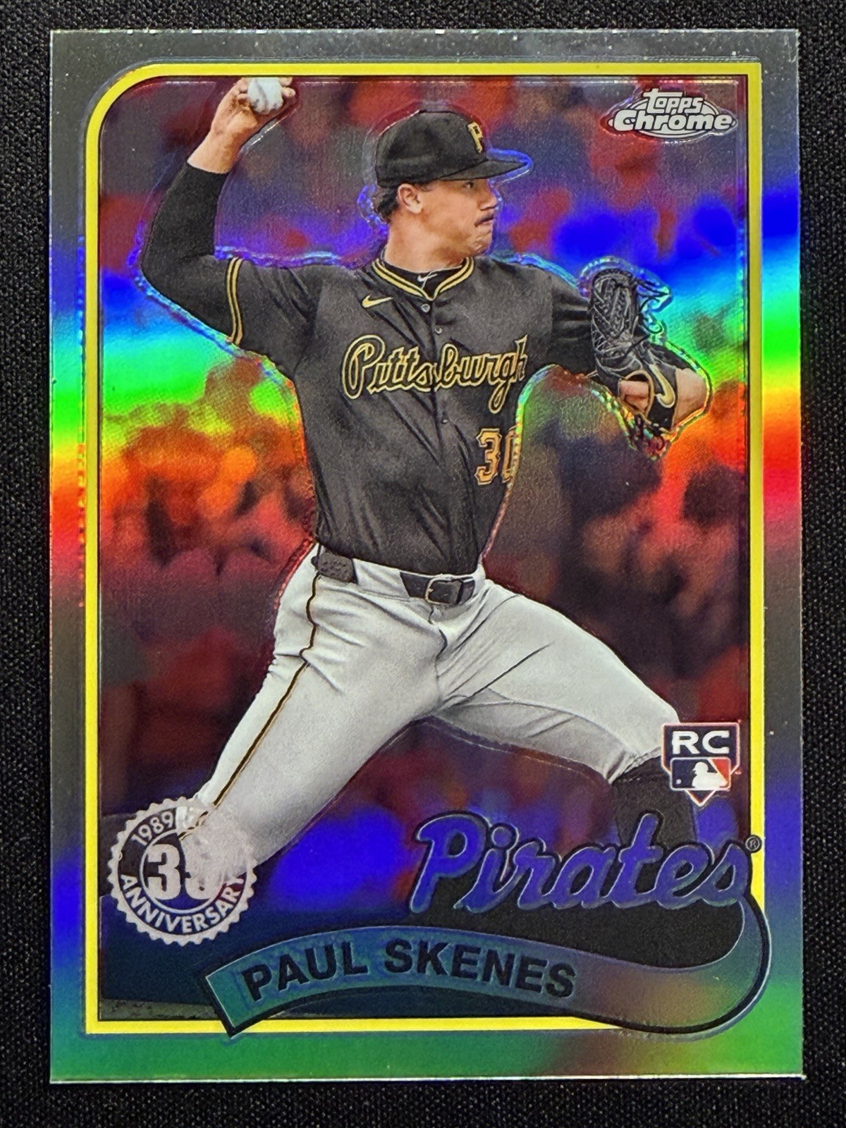 2024 Topps Chrome Update Series - 1989 Topps Baseball Paul Skenes #89CU-1 (RC)