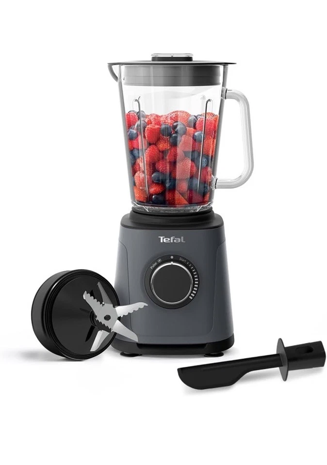 Tefal PerfectMix High-Speed Mixer, Smoothie & Suppenbereiter, Saucen & Dips - Grau - Bild 2 von 3