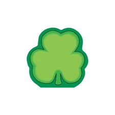 Creative Shapes Notepad Shamrock Mini