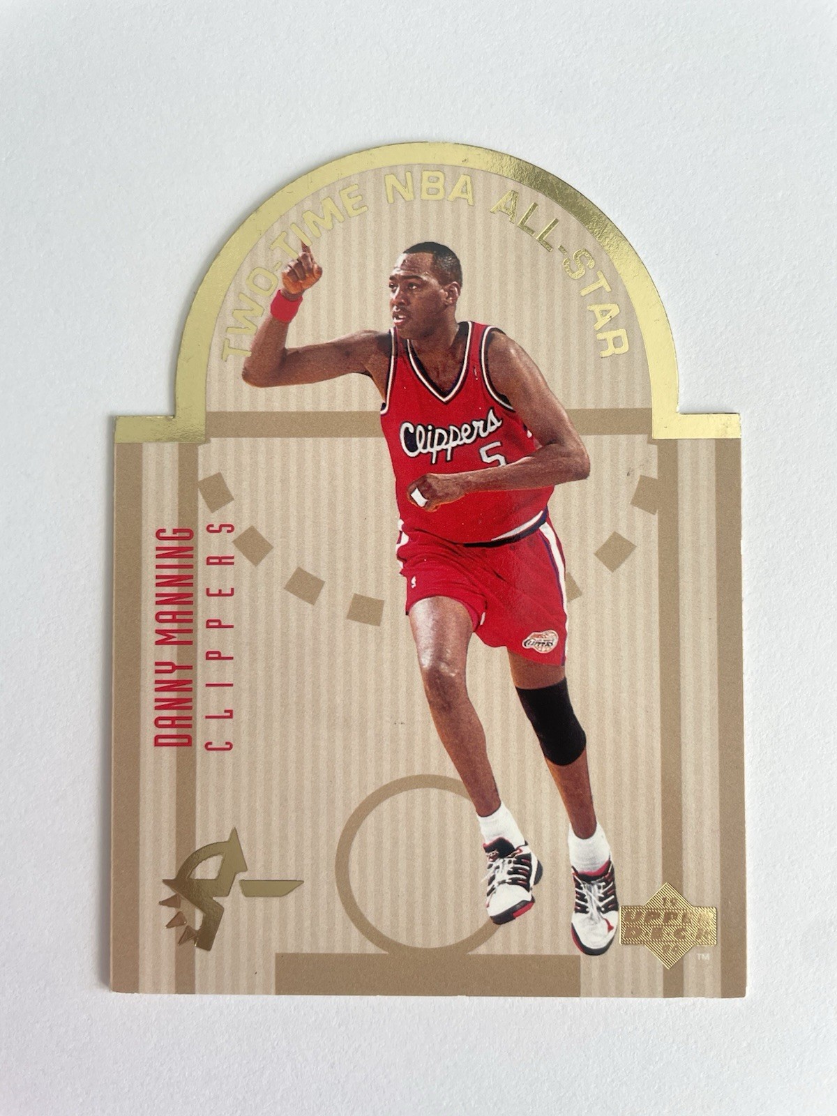 1993-94 Upper Deck Special Edition - Die-Cut All-Stars Danny Manning #W7