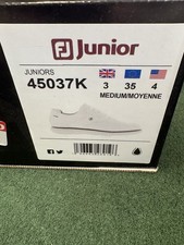 FootJoy Junior Tradition Golf Shoes Uk Size 3