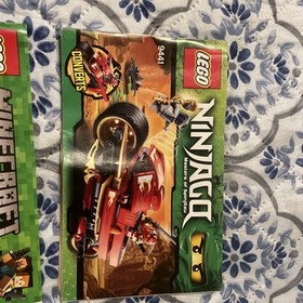 Lot Of 3 Lego Instruction Manuals - Minecraft & Ninjago -  21123. 21145. 9441