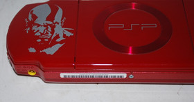 Sony PlayStation Portable PSP-2001 God of War Edition Red &ndash; No Battery &ndash; Unit