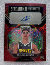 2022-23 Prizm Choice COLLIN GILLESPIE Red Rookie Signatures Auto SP 🔥 SUNS HOT!