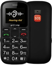 artfone CS181 Senior Mobile Phone (No Contract) - Dual SIM Dual Standby 2G GSM,