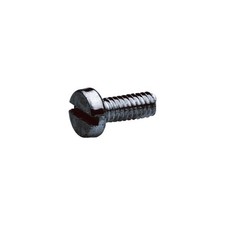 Image of Toolcraft Slotted Cylinder Head Screws DIN 84 Grade 4.8 M2.5 x 10mm Pack Of 100