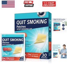 Step 3  7 mg, Quit Patches 30 Count, Stop Aid to Help Quit That Work, Transd...