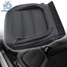 For Vw Passat 2012-2020 Driver Bottom Leather Seat Cover Black Perforated
