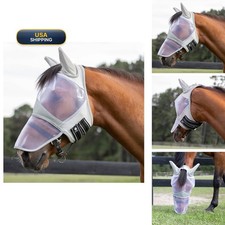 Equinavia Algard Horse Fly Mask Nose Cover Soft Mesh Full Face