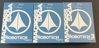 Robotech Legacy DVD Collection, vol.  1-7, Macross, Masters, New Generation saga