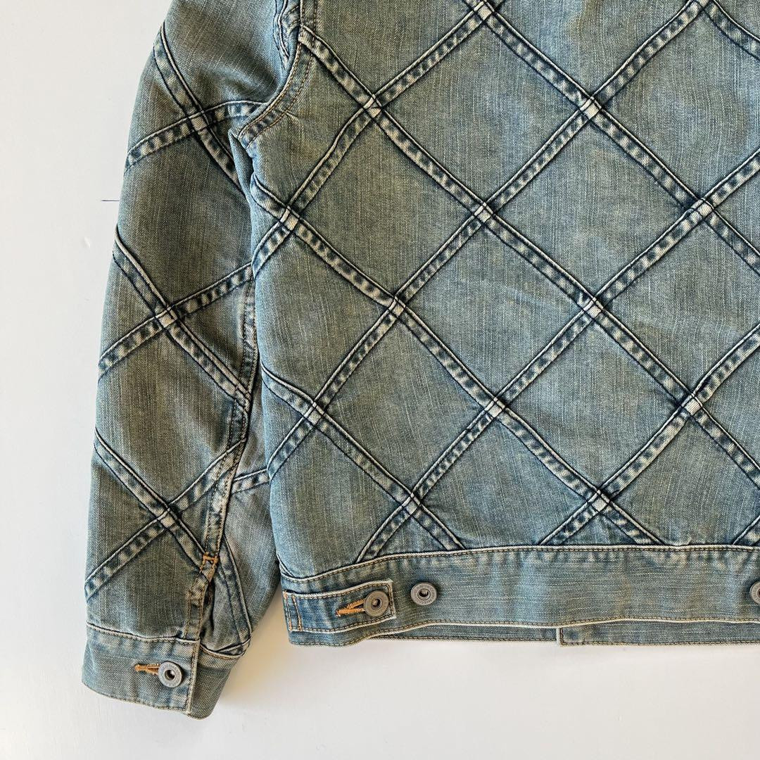 Junya Watanabe 2005SS Pink Patchwork Denim Jacket Size S Archive 