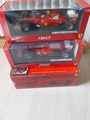 Ferrari  Konvolut 25 - Hot Wheels  - 3 x Felipe Massa  1:18 OVP 
